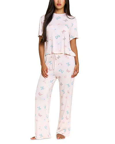 Honeydew Printed Pajama Set In Neutral