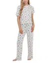 Honeydew Printed Pajama Set In Renewal Floral