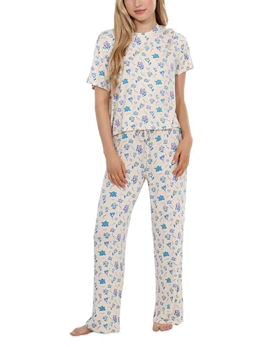 Honeydew Printed Pajama Set In Renewal Floral