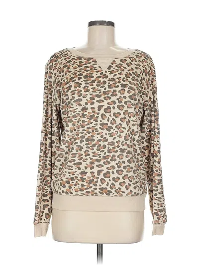 Pre-owned Honeydew Pullover Sweater In Brown