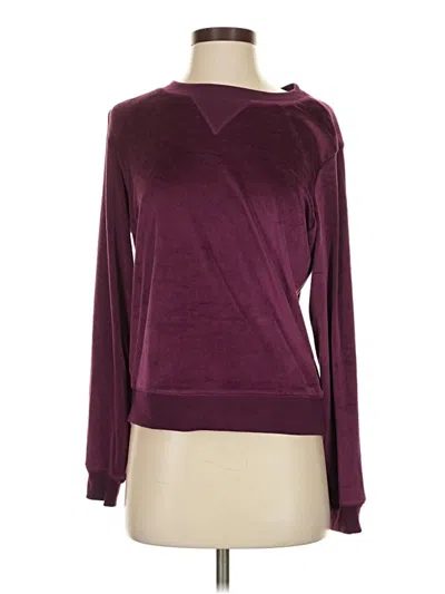 Pre-owned Honeydew Pullover Sweater In Burgundy