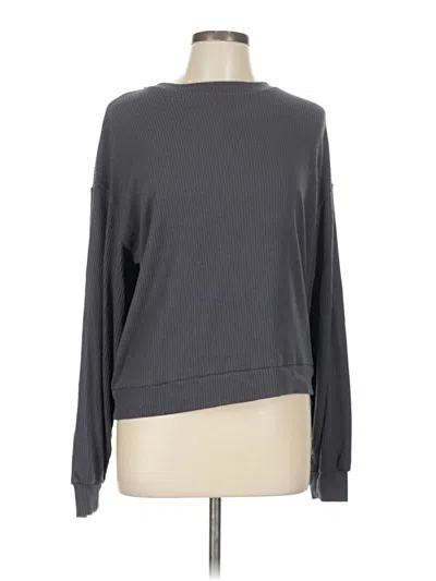 Pre-owned Honeydew Pullover Sweater In Gray