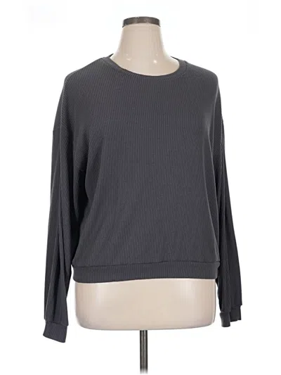 Pre-owned Honeydew Pullover Sweater In Gray