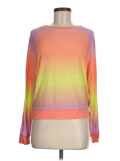 Pre-owned Honeydew Pullover Sweater In Orange