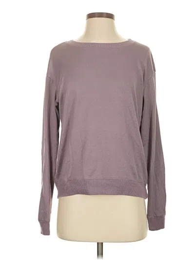 Pre-owned Honeydew Pullover Sweater In Purple