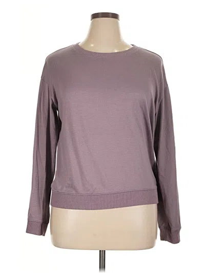Pre-owned Honeydew Pullover Sweater In Purple
