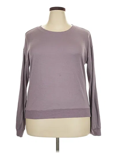Pre-owned Honeydew Pullover Sweater In Purple