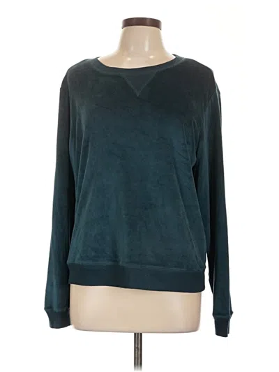 Pre-owned Honeydew Pullover Sweater In Teal