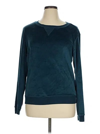 Pre-owned Honeydew Pullover Sweater In Teal