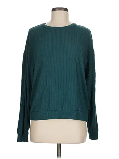Pre-owned Honeydew Pullover Sweater In Teal
