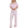 Honeydew Retreat Pajamas In Strawberry