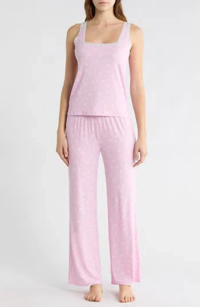 Honeydew Revival Rib Pajamas In Pink