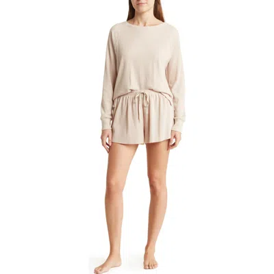 Honeydew Road Trip Pajama 2-piece Set In Neutral
