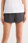 Honeydew Road Trip Pajama Shorts In Gray
