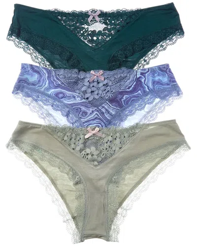 Honeydew Set Of 3 Willow Hipster In Green