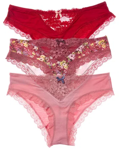 Honeydew Set Of 3 Willow Hipster In Burgundy