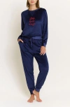 Honeydew Simply Cozy Velour Pajamas In Blue