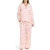 Honeydew Snooze Mode Long Pajamas In Pink
