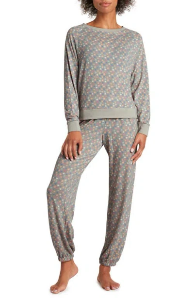 Honeydew Star Seeker Brushed Jersey Pajamas In Gray