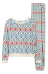 Honeydew Star Seeker Brushed Jersey Pajamas In Blue