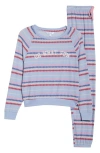 Honeydew Star Seeker Brushed Jersey Pajamas In Blue