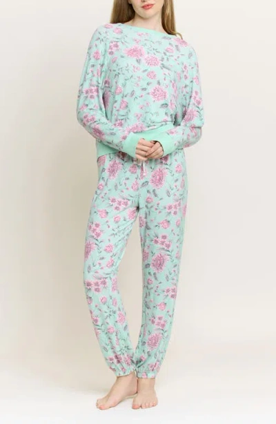 Honeydew Star Seeker Brushed Jersey Pajamas In Blue