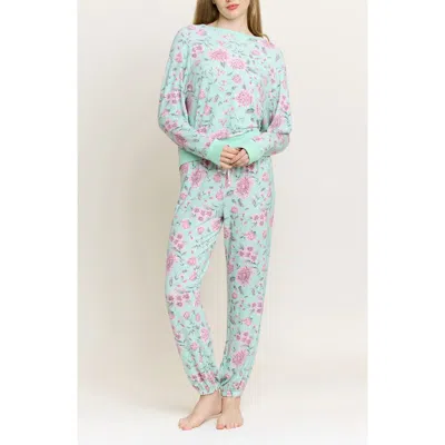 Honeydew Star Seeker Brushed Jersey Pajamas In Green