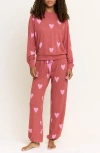 Honeydew Star Seeker Brushed Jersey Pajamas In Pink