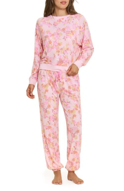 Honeydew Star Seeker Brushed Jersey Pajamas In Pink