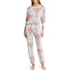 Honeydew Star Seeker Jersey Pajamas In Beloved Cheetah