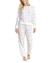 Honeydew Star Seeker Lounge Set In Ivory Ski Girls In Multi