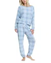 Honeydew Star Seeker Lounge Set In Pisces Berries In Blue