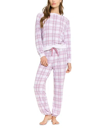 Honeydew Star Seeker Lounge Set In Pisces Berries In Pink