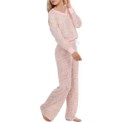 Honeydew Star Seeker Pajamas In Sunkissed Leopard