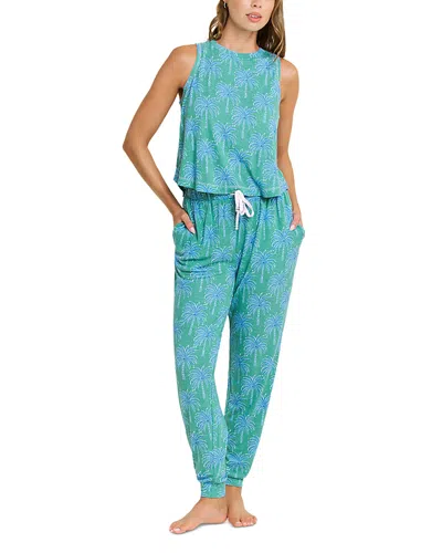 Honeydew Star Seeker Tank Top & Pants Set In Green