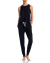 Honeydew Star Seeker Tank Top & Pants Set In Black