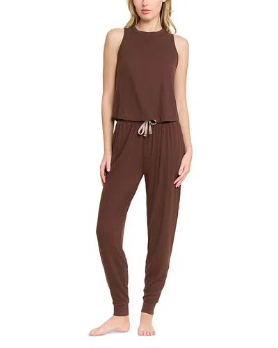 Honeydew Star Seeker Tank Top & Pants Set In Brown