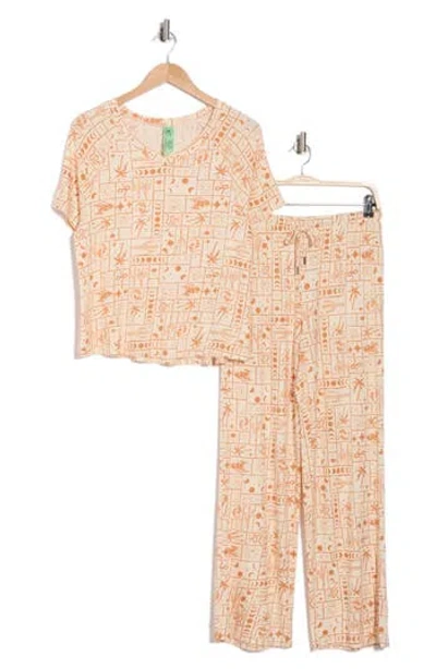 Honeydew Summer Nights Pajamas In Brown