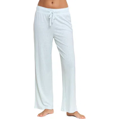 Honeydew Sunbeam Linen Blend Pajama Pants In Blue
