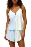 Honeydew Sunglow Camisole & Shorts Pajamas In Surf