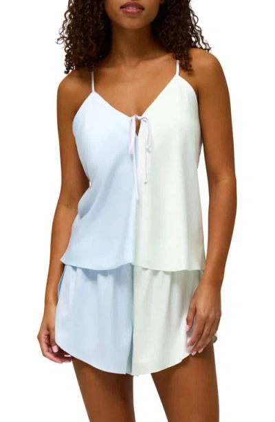 Honeydew Sunglow Camisole & Shorts Pajamas In Surf