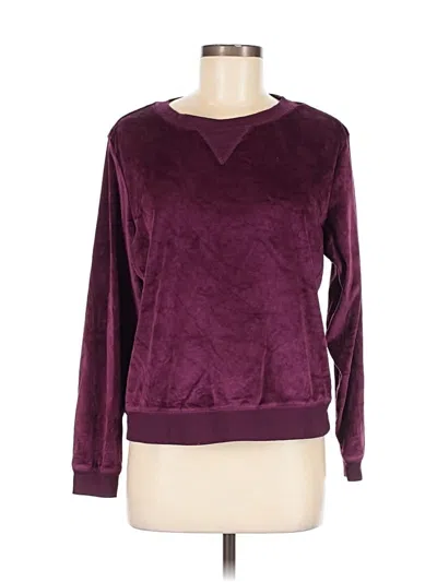 Pre-owned Honeydew Sweatshirt In Burgundy