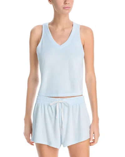 Honeydew Take A Break Shortie Set In Blue