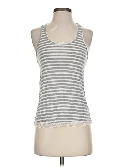 Pre-owned Honeydew Tank Top Gray Halter Neckline Tops