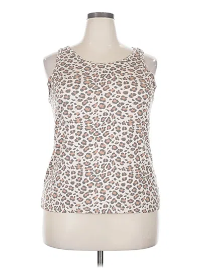 Pre-owned Honeydew Tank Top Ivory Strapless Neckline Tops