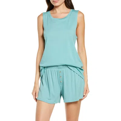 Honeydew Travel Light Short Pajamas In Green