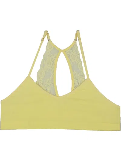 Honeydew Womens Lace Back Cut-out Bralette In Multi