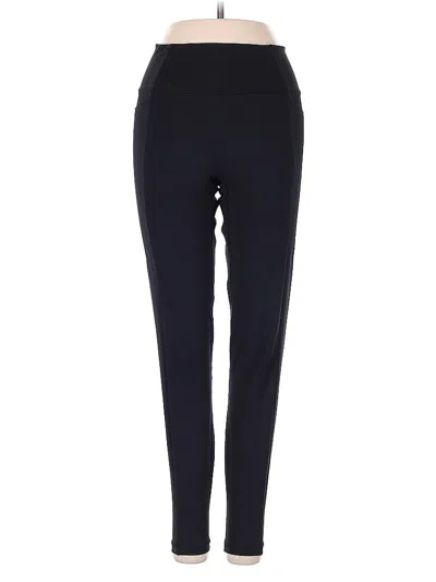 Pre-owned Honeylove Active Pants In Black