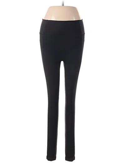 Pre-owned Honeylove Active Pants In Black