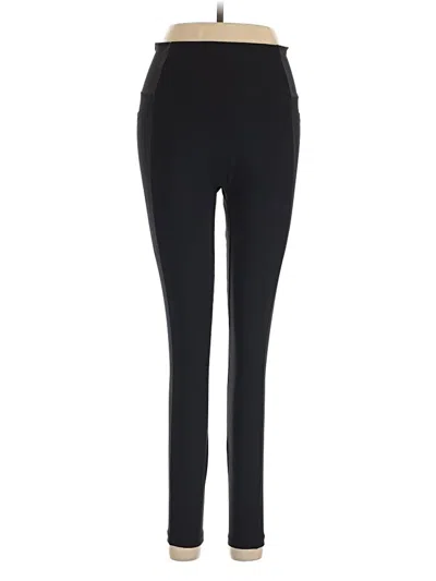 Pre-owned Honeylove Active Pants In Black